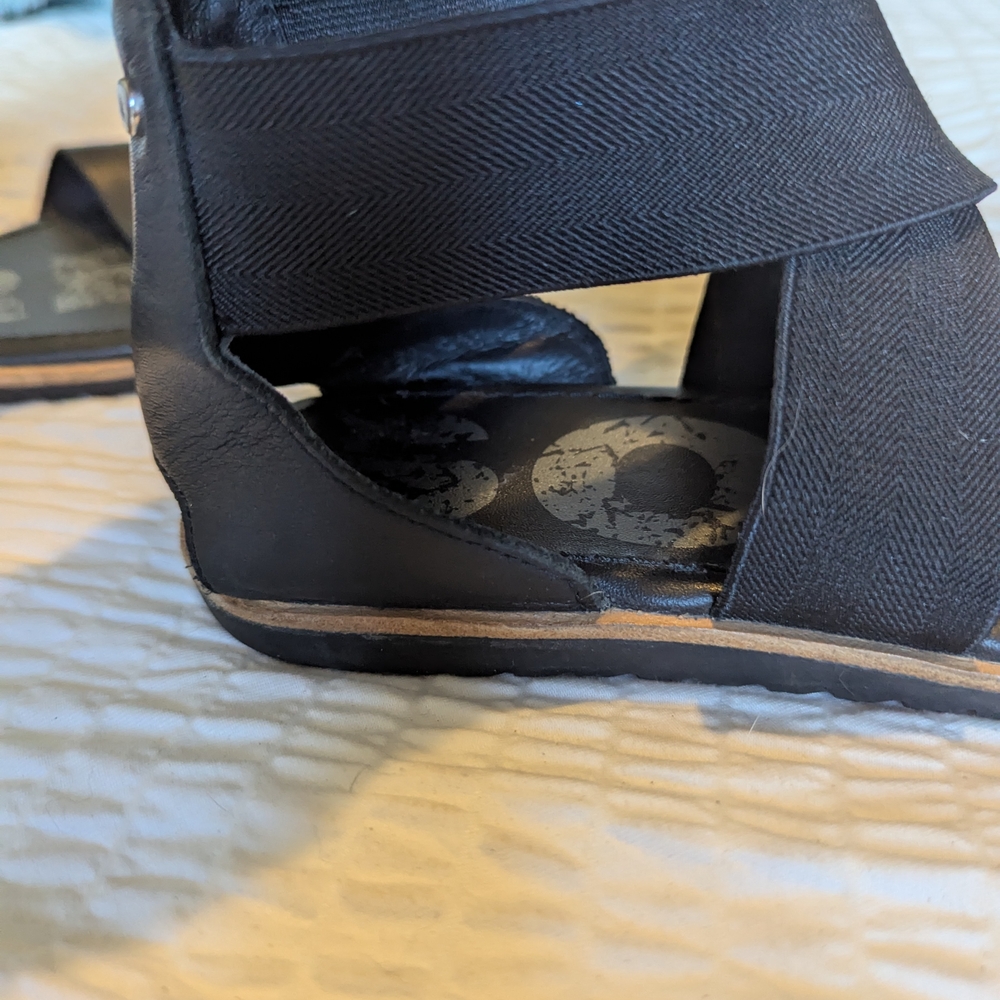 Sorel Ella Ankle Strap Sandals - Black size 8.5 - Picture 6 of 6